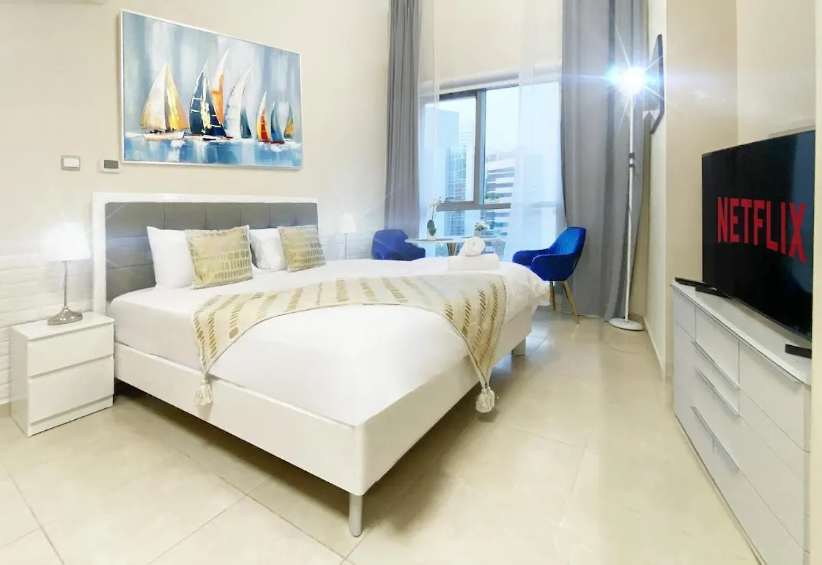 Apartment Studio In Dubai Marina Near Beach And Metro With Fast Wifi And Car Parking Z507