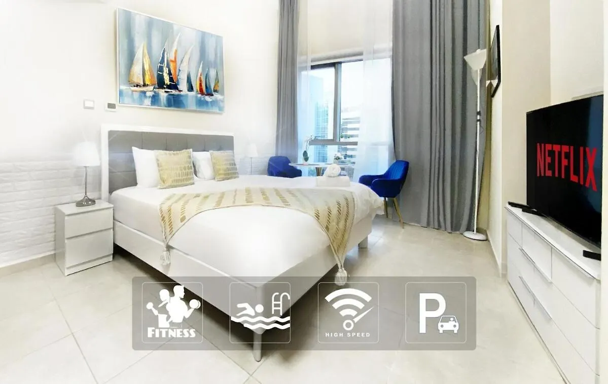 Studio In Dubai Marina Near Beach And Metro With Fast Wifi And Car Parking Z507 United Arab Emirates